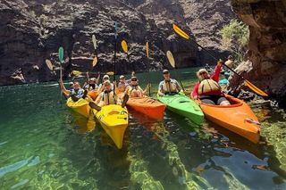 Emerald Cave Self-Guided Kayak Tour in Black Canyon