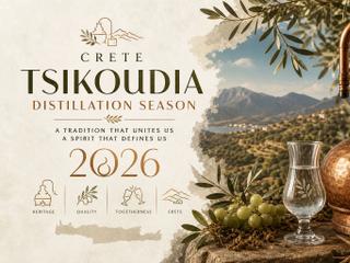 Tsikoudia Distillation Season 2026