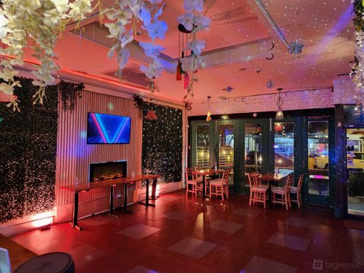 Tropical Themed Space at TacoTaco