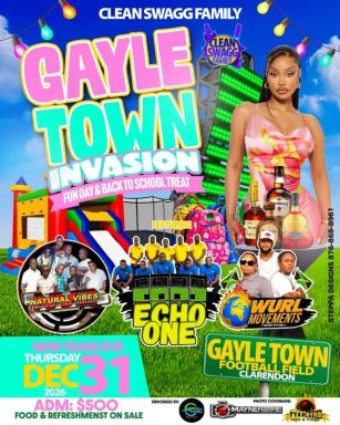 Gayle Town Invasion: Fun Day & Back To School Treat