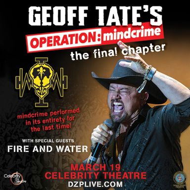 Geoff Tate with Fire and Water