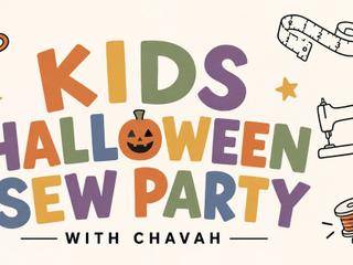 Kids Halloween Sew Party
