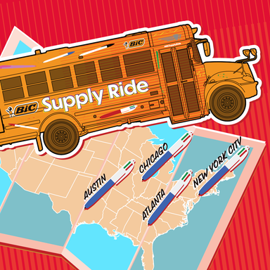 BIC Supply Ride for Teachers