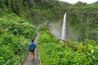 Hilo highlights, waterfalls and beaches, private, costum Tour