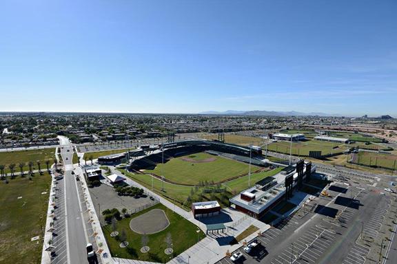 Sloan Park, spring training site of the Chicago Cubs