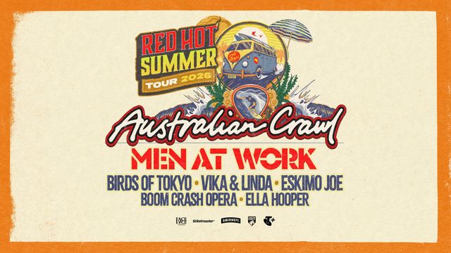 2026 Red Hot Summer Tour - Australian Crawl