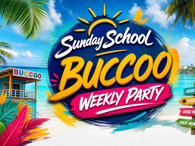 Sunday School – Buccoo Weekly Party 2026