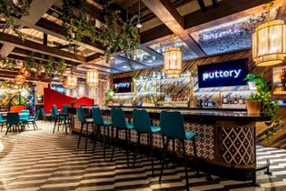 Semi-private area for social and corporate events - full bar, catering and staff