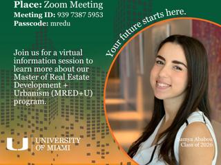 MRED+U Program Info Session - 09/01/2026 (6pm)