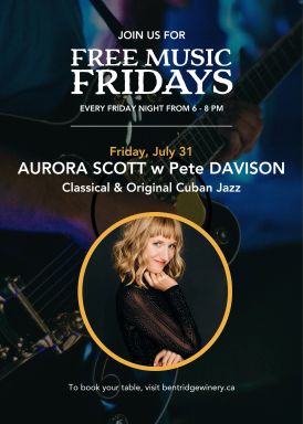 Aurora Scott with Pete Davison