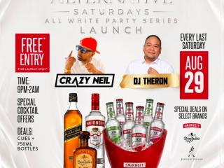 Alternative Saturdays All White Party Series Launch