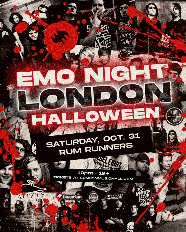 EMO NIGHT: LONDON – HALLOWEEN