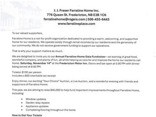 Farraline Home’s Annual Gala