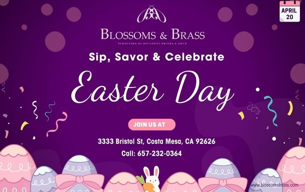 Celebrate Easter Day in Style at Blossoms & Brass