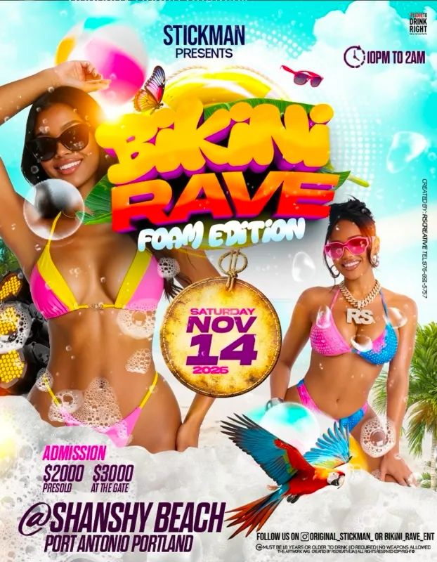 Bikini Rave Foam Edition