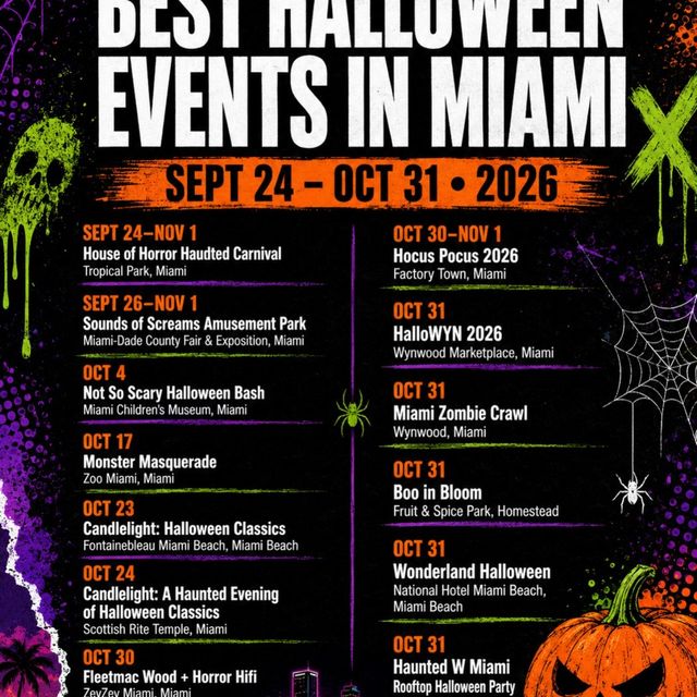 Haunted W Miami Rooftop Halloween Party