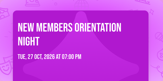 New Members Orientation Night