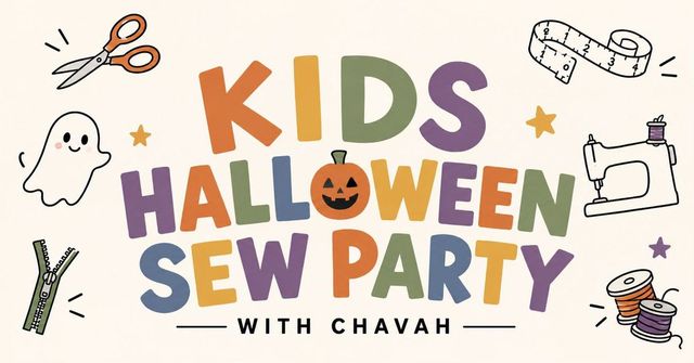 Kids Halloween Sew Party
