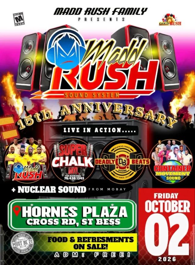 Madd Rush Sound System 15th Anniversary