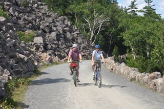 Explore Acadia's Carriage Roads on Conventional Bikes