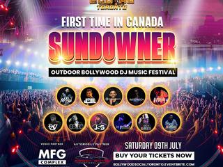 SUNDOWNER 2026 - Canada's BIGGEST Outdoor Bollywood DJ Music Festival