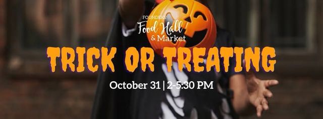 Trick or Treating at Founders' Food Hall & Market