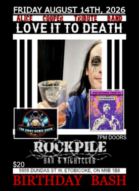 love it to death- Alice Cooper tribute