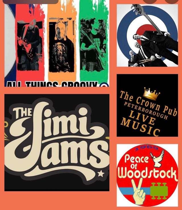 The Jimi Jams 🎸🎶- ‘Will ‘Kick Out The Jams’🦵and Everything Inbetween!👏Live @ ‘The Crown!’👑
