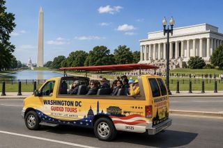 DC History & Monuments Open-Air Guided Small Group Cruiser Tour
