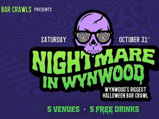 Nightmare in Wynwood - Halloween Bar Crawl - DAY TWO (Saturday, October 31)
