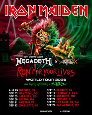 Iron Maiden at Scotiabank Arena