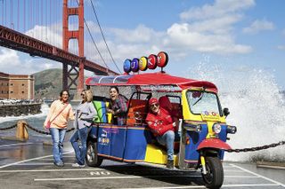 Private San Francisco 2.5 Hr Custom Tour - Lucky Tuk Tuk (max 6)