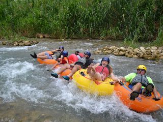 Montego Bay River Tubing & Bamboo Beach Club + Lunch & Cocktails 