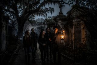 Cemetery and Ghost BYOB Bus Tour in New Orleans