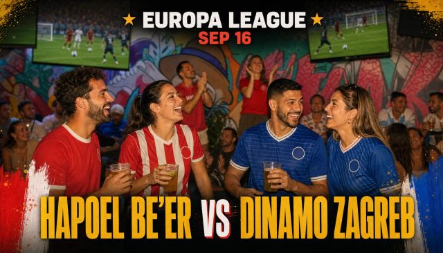Hapoel Be’er vs Dinamo Zagreb
