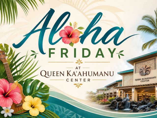 Aloha Friday at Queen Kaʻahumanu Center 2026