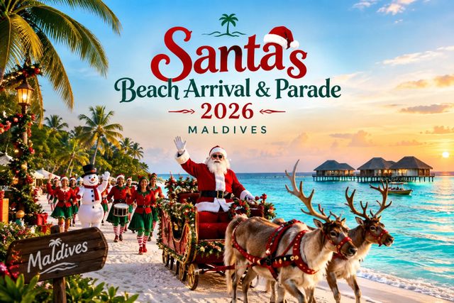 Santa’s Beach Arrival & Parade 2026