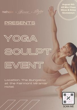 exhale spa Launches Yoga Sculpt Class w/ Bala Weights in Santa Monica