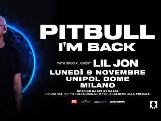 PITBULL in concerto a Milano