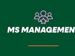 Master of Science in Management Program Info Session
